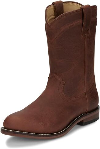 Justin Boots Men's Braswell 10" Roper Western Boot Round Toe in Saudi Arabia