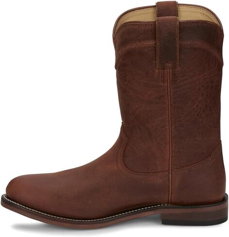 Justin Boots Men's Braswell 10" Roper Western Boot Round Toe in Saudi Arabia
