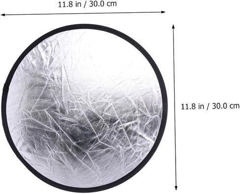 Portable Photography Reflector Bright Light Diffuser for Macro Still Life and Outdoor Photo Lighting Compact Collapsible Camera Flash Reflector for Travel and Studio Use in Saudi Arabia