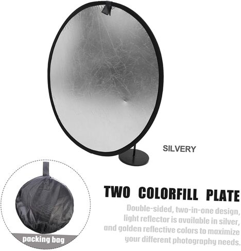 Portable Photography Reflector Bright Light Diffuser for Macro Still Life and Outdoor Photo Lighting Compact Collapsible Camera Flash Reflector for Travel and Studio Use in Saudi Arabia