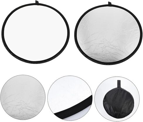 Portable Photography Reflector Bright Light Diffuser for Macro Still Life and Outdoor Photo Lighting Compact Collapsible Camera Flash Reflector for Travel and Studio Use in Saudi Arabia