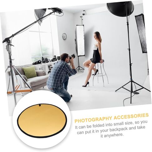 Gatuida Photography Reflector Panel Gold Silver Light Diffuser Board Portable Photography Prop for Still Life Jewelry Watches Shooting in Saudi Arabia