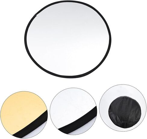 Gatuida Photography Reflector Panel Gold Silver Light Diffuser Board Portable Photography Prop for Still Life Jewelry Watches Shooting in Saudi Arabia