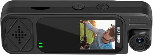 1080P Body Camera with Video 180 Degree Rotating Lens Wearable Pocket Camera for Outdoor Travel in Saudi Arabia