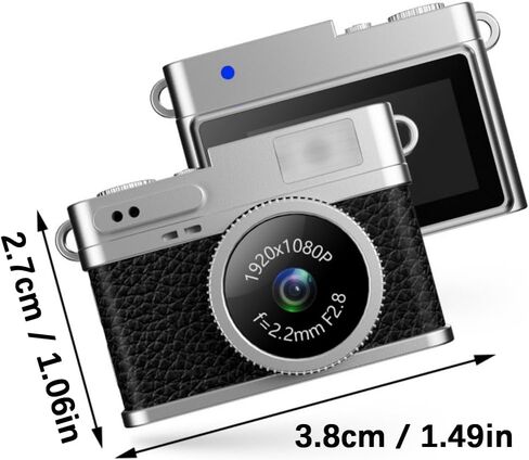 Small Camera 1080P Video Recorder Keychain Digital Camcorder 0.96inch LCD Display Portable Tiny Camera for Travel/Vlog in Saudi Arabia