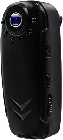 Portable Wearable Body Camera for Vlog Cycling Delivery Outdoor Activity 125°Wide Angles Lens Camcorder in Saudi Arabia