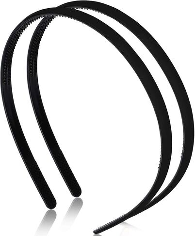 Springtime 12pcs Chain Plastic Headbands for Girls Women Colorful Headbands with Teeth For Kids Teens in Saudi Arabia