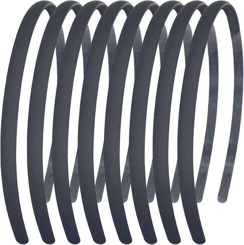 Springtime 12pcs Chain Plastic Headbands for Girls Women Colorful Headbands with Teeth For Kids Teens in Saudi Arabia