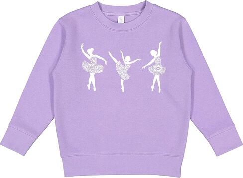inktastic Mandala Ballet Dancers Toddler Sweatshirt in Saudi Arabia