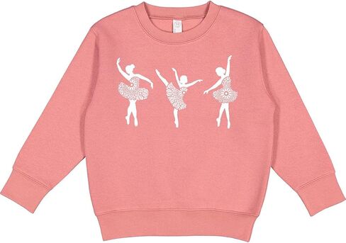 inktastic Mandala Ballet Dancers Toddler Sweatshirt in Saudi Arabia