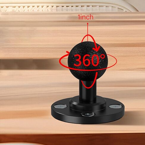 25mm Ball Head Mount Aluminum Base for Camera Tripods Phone Holder Tablet Stand in Saudi Arabia