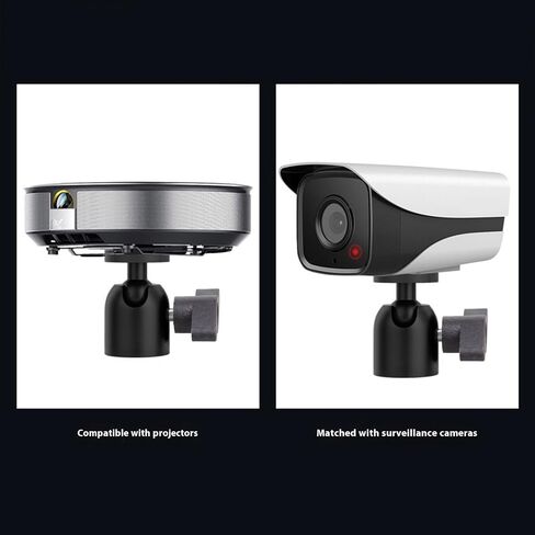 Lightweight Aluminum Alloy 3/8 to 1/4 Screw Adapter Ball Head with 360 Degree Rotation Suitable for Camera Tripod Mounts in Saudi Arabia