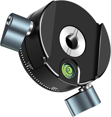 Swisses Compatible Panoramic Tripods Head 360 Degree Rotation Heavy Duty 5kg Load Aluminum Alloy Camera Mount for in Saudi Arabia