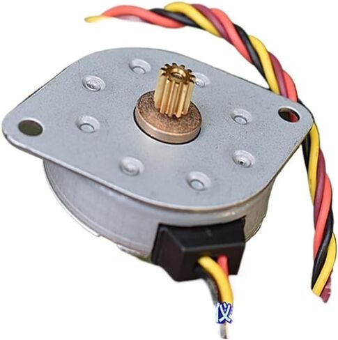 Four-Phase Five-Wire Stepping Electronic Starter DC5V-12V 35MM 3.75 Degrees/7.5 Degrees Stepper Electronic Starter Toy Engine(Thickness 8.4mm) in Saudi Arabia
