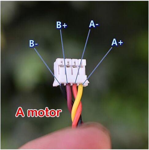Four-Phase Five-Wire Stepping Electronic Starter DC5V-12V 35MM 3.75 Degrees/7.5 Degrees Stepper Electronic Starter Toy Engine(Thickness 8.4mm) in Saudi Arabia