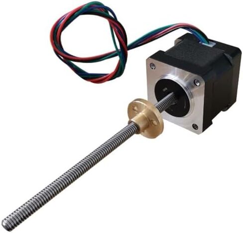 NEMA 14 Linear Stepper Electronic Starter Lead Screw Stepper Electronic Starter NEMA14 with 100mm Tr5*1 Lead Screw or 150mm Tr5*2 Lead Screw(35HS34-150N52) in Saudi Arabia