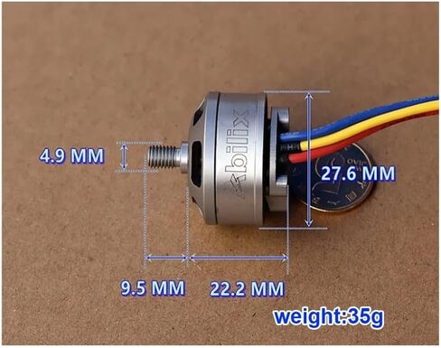 BLDC OT-EM2822D 1400KV 3-4SSBrushless Electronic Starter 17000RPM(B Motor) in Saudi Arabia