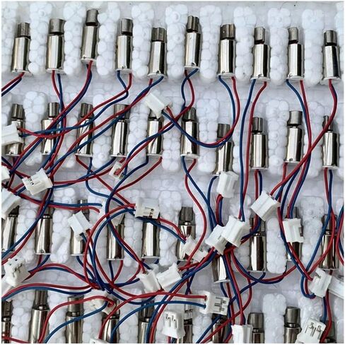 DC 3.7V 4.2V 610 Coreless Vibration Electronic Starter DIY Cylindrical(3PCS Vibration Motor) in Saudi Arabia