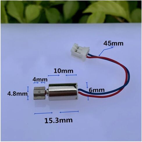 DC 3.7V 4.2V 610 Coreless Vibration Electronic Starter DIY Cylindrical(3PCS Vibration Motor) in Saudi Arabia