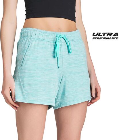 Womens Dry Fit Athletic Shorts 3 Pack Women's Workout Gym Short ، شاطئ Lounge Short للنساء in Kuwait