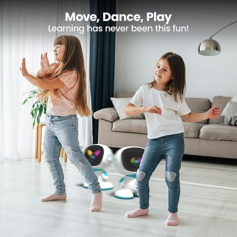 ميسا 2: روبوت التعلم الممتع للعلوم والتكنولوجيا والهندسة والرياضيات | مدرس ذكاء اصطناعي قابل للبرمجة وينشط بالصوت، ألعاب تعليمية مستقلة، مهارات ذكاء اصطناعي ذكية، ترجمة، مساعد متعدد اللغات للأطفال - بتلة الورد in Kuwait