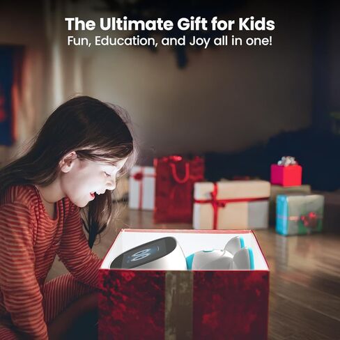 ميسا 2: روبوت التعلم الممتع للعلوم والتكنولوجيا والهندسة والرياضيات | مدرس ذكاء اصطناعي قابل للبرمجة وينشط بالصوت، ألعاب تعليمية مستقلة، مهارات ذكاء اصطناعي ذكية، ترجمة، مساعد متعدد اللغات للأطفال - بتلة الورد in Kuwait