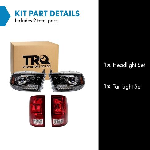 TRQ Lighting Kit NI250226 NI2503226 NI2804102 NI2805102 متوافق مع 2014-2016 نيسان روغ in Kuwait
