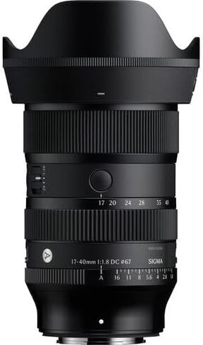 Sigma 17-40mm f/1.8 DC Art Lens for RF Mount with Advanced Accessory and Travel Bundle | 214972 | 17-40mm Canon Lens in Saudi Arabia