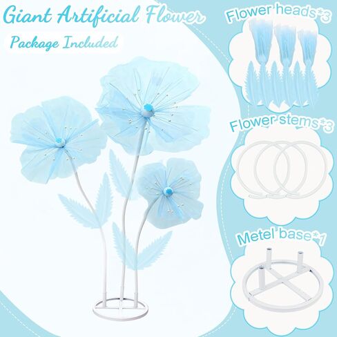 3Pcs Large Paper Butterfly Decorations, Giant Butterfly Decoration with Standing Base,Mariposas Grandes para Decoracion for Wedding Birthday Party Home and Event (Pink Blue Purple) in Saudi Arabia