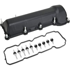 MILIPARTS Left Valve Cover Set Compatible with 2004-2010 Dodge Dakota 2002-2010 Dodge RAM 1500 2002-2012 Jeep Liberty OE# 53021937AC