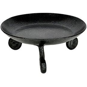 حامل شموع على شكل عمود حديدي صغير مزخرف هدية عيد الحب، لوحة شموع بطول 4.5 بوصة و2 بوصة - مصنوعة يدويًا بواسطة لال هافيلي in Kuwait