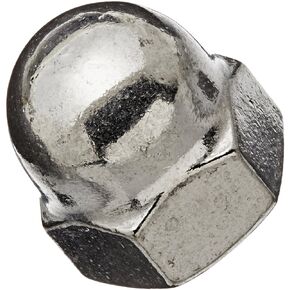 Small Parts 18-8 Stainless Steel Acorn Nut, Right Hand Threads, #12-24 Threads (Pack of 25)