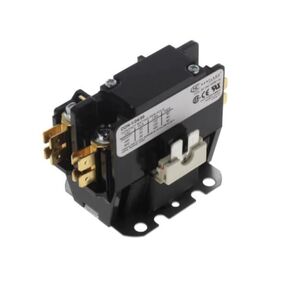The HVAC Genius HVAC Contactor, 30 Amp Single Pole / 1 Pole Contactor 24V Coil, Replacement AC Contactor Compatible with hn51kc024 Air Conditioner Relay, Refrigeration Systems, UL Listed