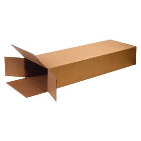 BOX USA BHD18752FOL Side Loading Boxes, 18" x 7" x 52", Kraft (Pack of 5)