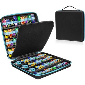 Risou Toy Display Storage Container Box Compatible with Hot Wheels Car,Matchbox Cars,Fits 80 toy cars.(Case Only) in Kuwait