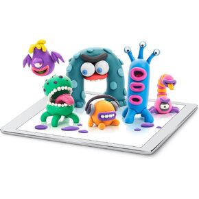 Fat Brain Toys Hey Clay Aliens - Clay Kit with Interactive App, Kids & Tweens