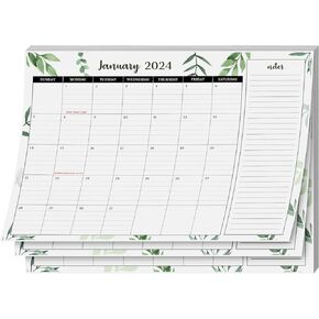 2025 Year Desk Calendar 11" x 8.5" Desktop or Wall Planner, Tear-Off Pad for Easy Planning, Includes a Notes Section To Do's Monthly Tasks for the Year of 2025 | Runs from January 2025 - January 2026