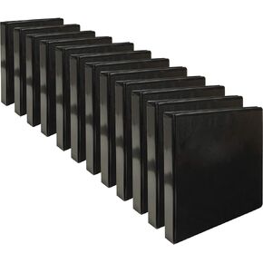 Business Source 1" Round-Ring View Binder