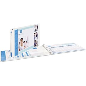 Avery 72126 View Binder, Slant Ring, 11-Inch x17-Inch , 2-Inch Cap., White