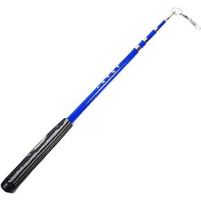 DSJUGGLING One Pair of 90cm Blue Fiberglass Wand with Foam Handles & Rolling Fishing Swivel Great for Cat Teaser, Dance Ribbon or Dragon Ribbon Streamer Flinging Equipment Pole (90cm)