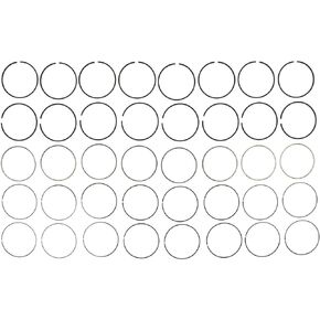 Mahle 41858CP Engine Piston Ring Set, OE