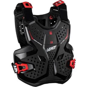 Leatt Chest Protector 3.5 Jr Blk/Red #lL/XL 147-159cm