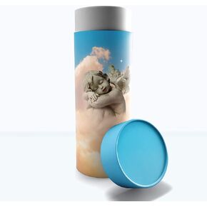 Angel of Mine Scattering Urns for Human Ashes Adult - Eco Friendly Biodegradable Urns for Human Ashes - Cremation Urns for Adult Ashes - Scattering Tube - Biodegradable Urns for Human Ashes