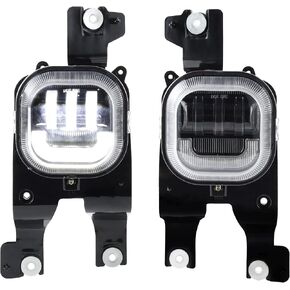 مجموعة مصابيح الضباب LED مع أضواء النهار الجري لـ 2008 2009 2010 Ford F250 F350 F450 F550 مجموعة مصابيح الضباب للقيادة التوصيل والتشغيل in Kuwait