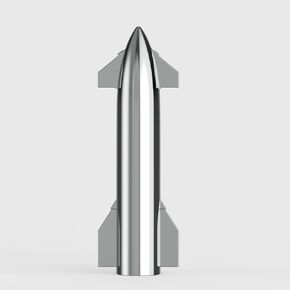 SpaceX Starship Rocket Model NASA Gifts - Dragon Spacecraft Heavy Falcon 9 Booster Launcher Desktop Ornament, Aerospace Collectible Ideal Gift for Space Lover Age 9 Year Old and Up
