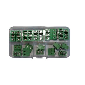 Screw Terminal Block 7.5mm Pitch 2 & 3 Pole (20 Piece Kit) by QSU
