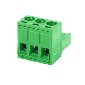 Dinkle 30Pcs 5.08mm 3 Pin Pitch Pluggable PCB Screw Terminal Block Phoenix 3-Pin Header for 28-14AWG (30)