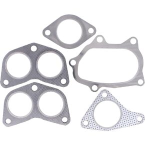 NewYall Up and Down Pipe Exhaust Manifold Gasket Kit