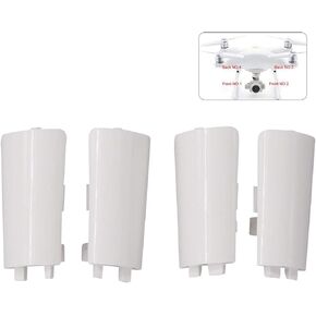 4PCS (NO.1~4) Landing Gear Antenna Cover Case for DJI Phantom 4 Pro Drone