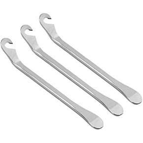 WIROJ BlueSunshine Bicycle Tire Lever - Premium Hardened Stainless Steel Levers to Repair Bike Tube - Must Have Tool Kit for Road Bicyclist - Set of 3